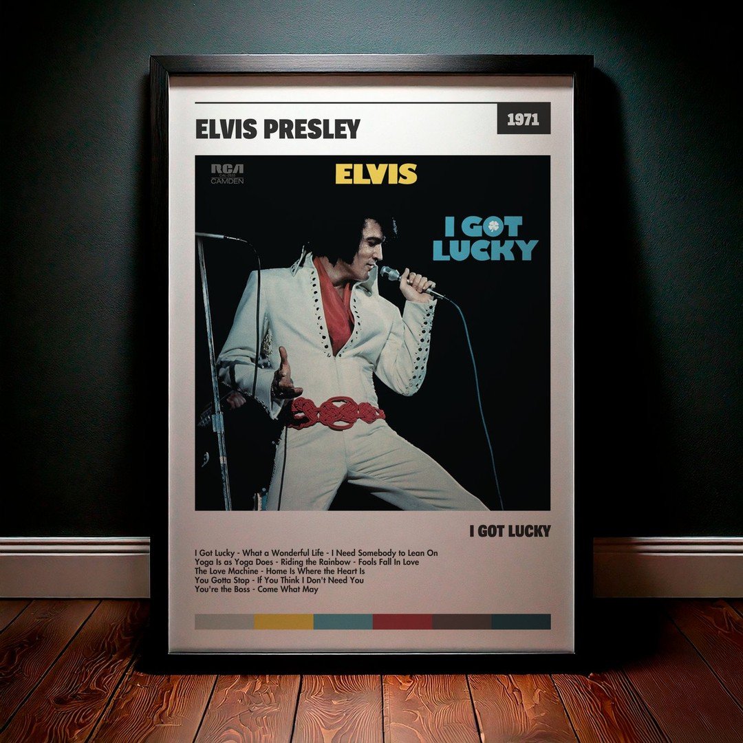 Cuadro Elvis Presley - I Got Lucky