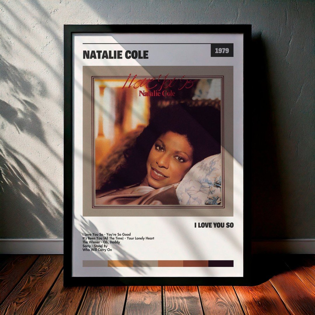 Cuadro Natalie Cole - I Love You So