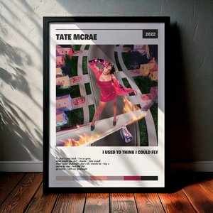 Cuadro Tate McRae - i used to think i could fly