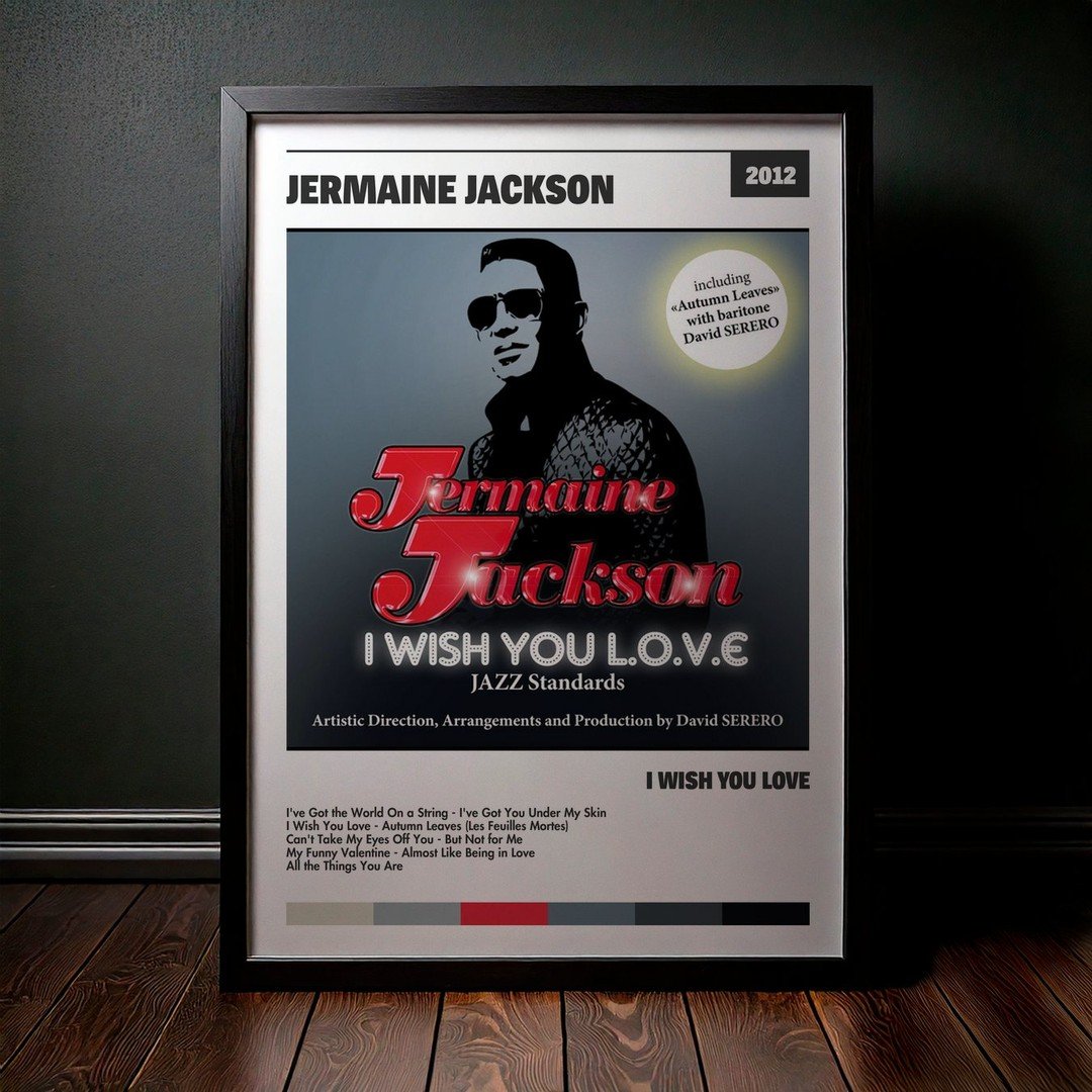 Cuadro Jermaine Jackson - I Wish You Love