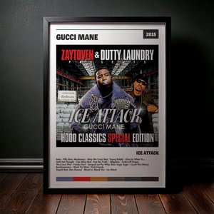 Cuadro Gucci Mane - Ice Attack