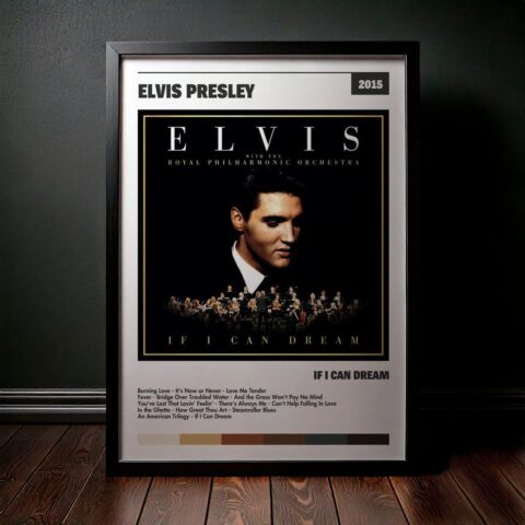 Cuadro Elvis Presley - If I Can Dream