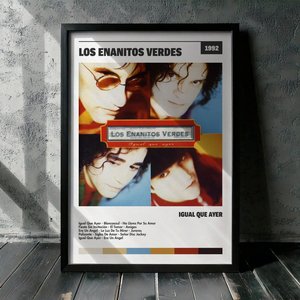 Cuadro Los Enanitos Verdes - Igual Que Ayer