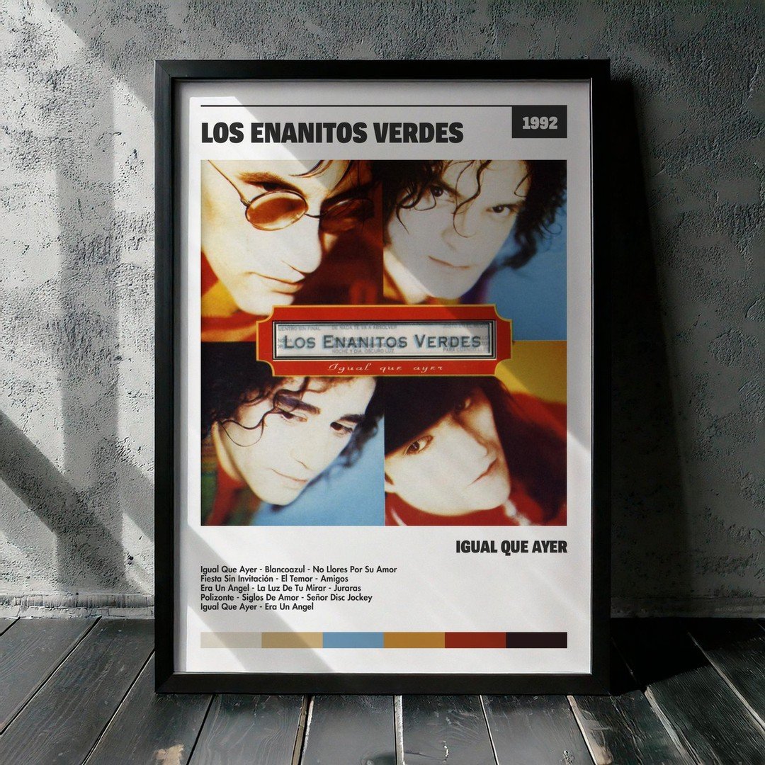 Cuadro Los Enanitos Verdes - Igual Que Ayer