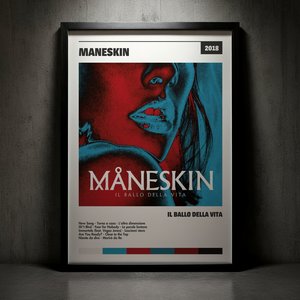 Cuadro Måneskin - Il ballo della vita