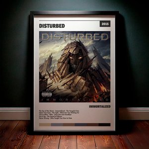 Cuadro Disturbed - Immortalized