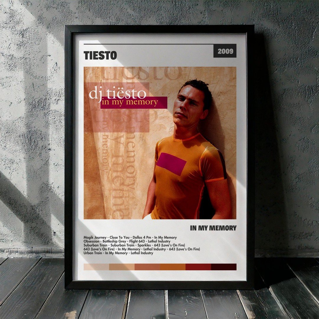 Cuadro Tiësto - In My Memory