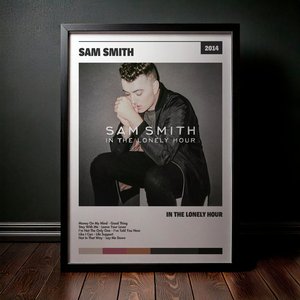Cuadro Sam Smith - In The Lonely Hour