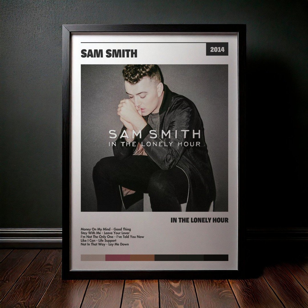 Cuadro Sam Smith - In The Lonely Hour