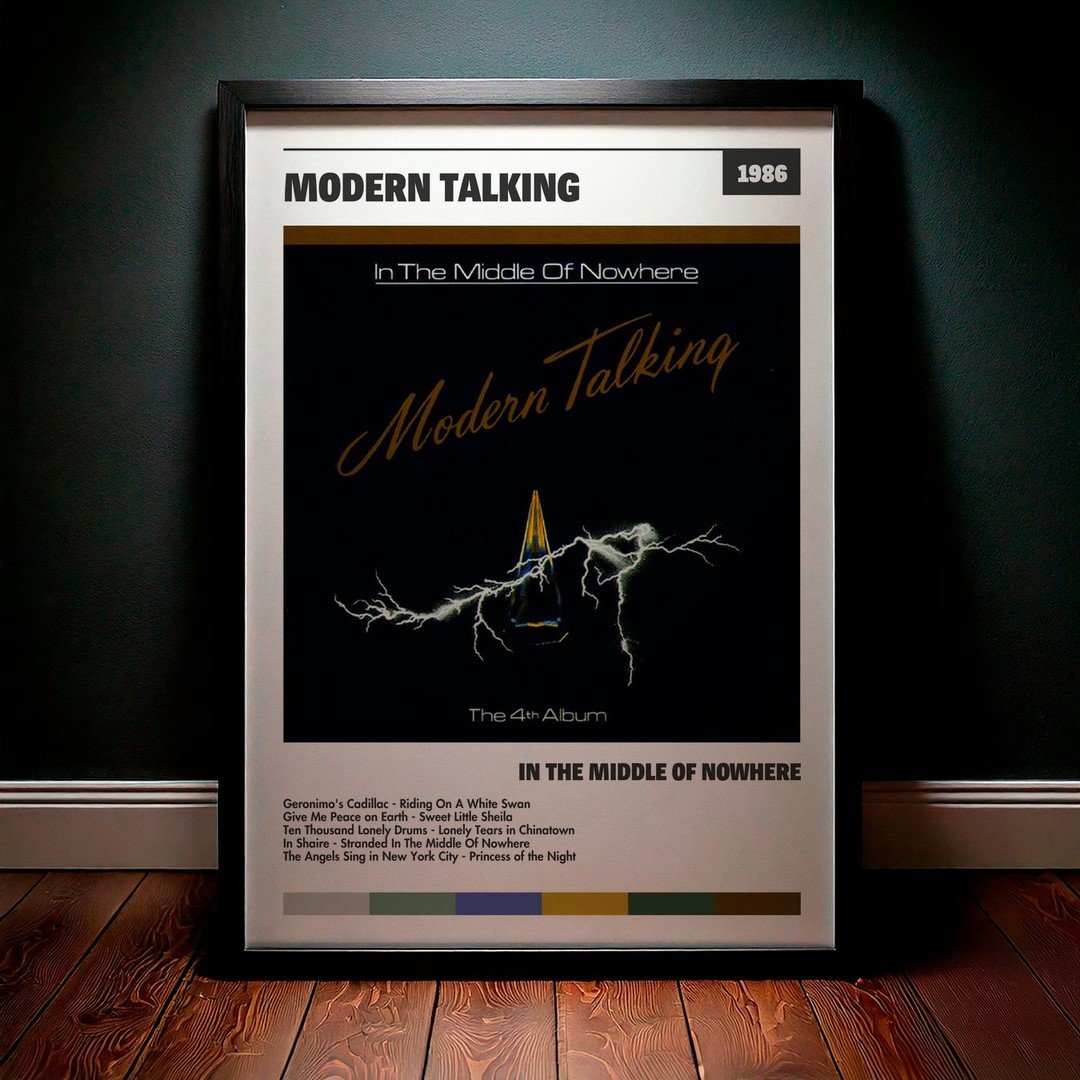 Cuadro Modern Talking - In The Middle Of Nowhere