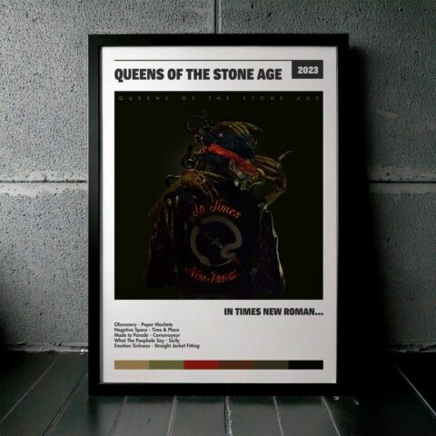 Cuadro Queens of the Stone Age - In Times New Roman...