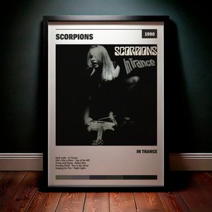 Cuadro Scorpions - In Trance