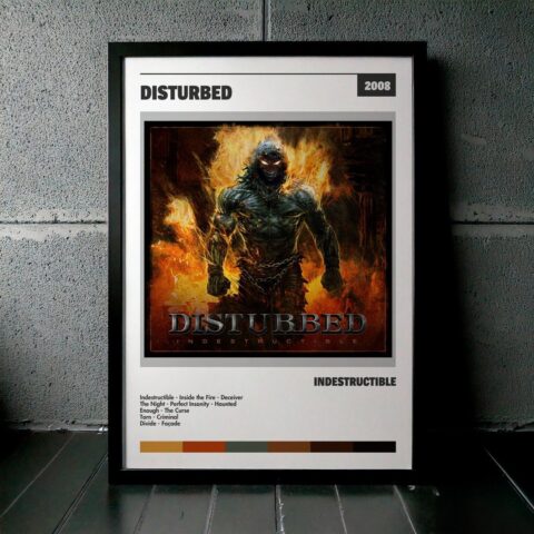 Cuadro Disturbed - Indestructible