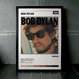 Cuadro Bob Dylan - Infidels