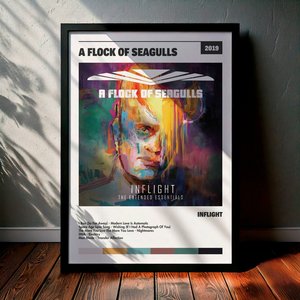 Cuadro A Flock Of Seagulls - Inflight