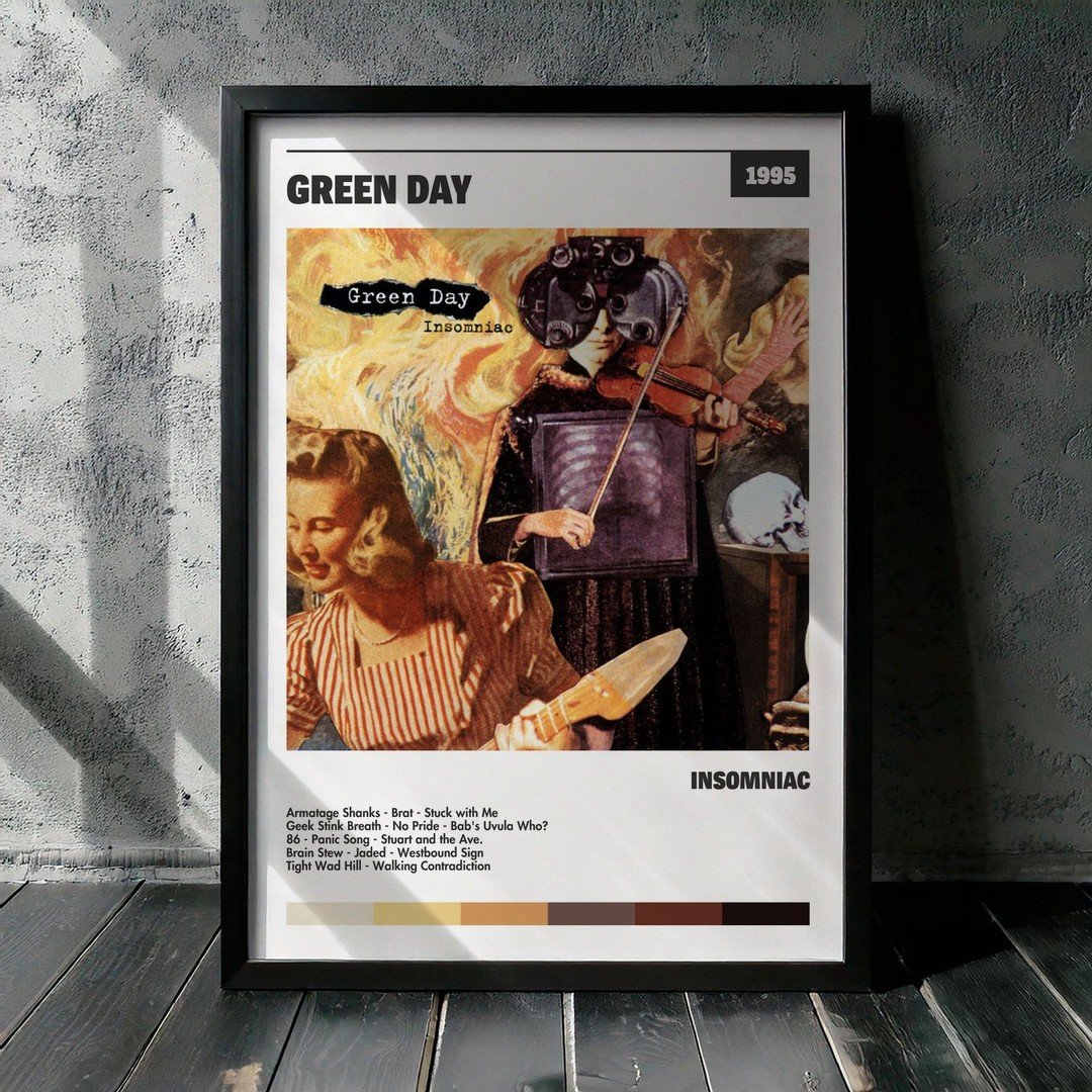 Cuadro Green Day - Insomniac