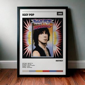 Cuadro Iggy Pop - Instinct
