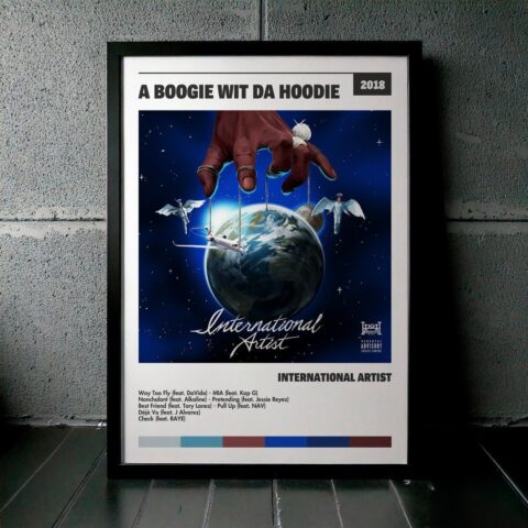 Cuadro A Boogie Wit da Hoodie - International Artist