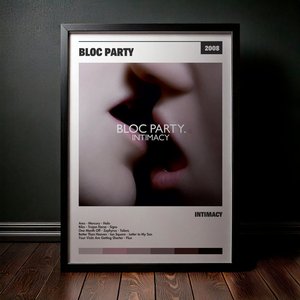 Cuadro Bloc Party - Intimacy