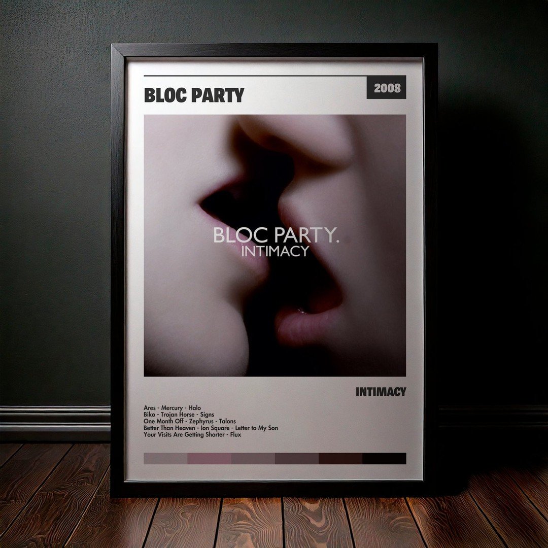 Cuadro Bloc Party - Intimacy