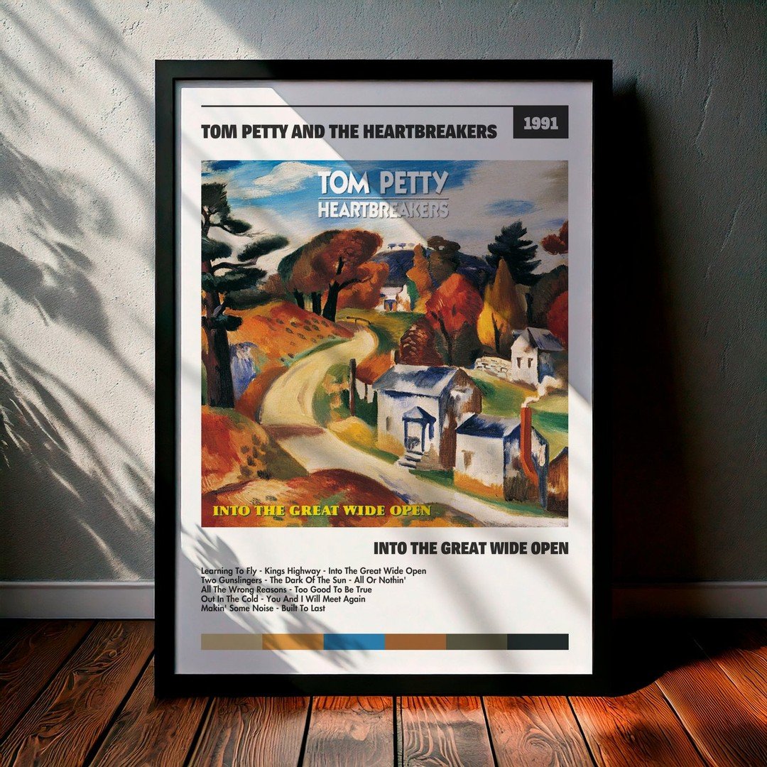 Cuadro Tom Petty and the Heartbreakers - Into The Great Wide Open