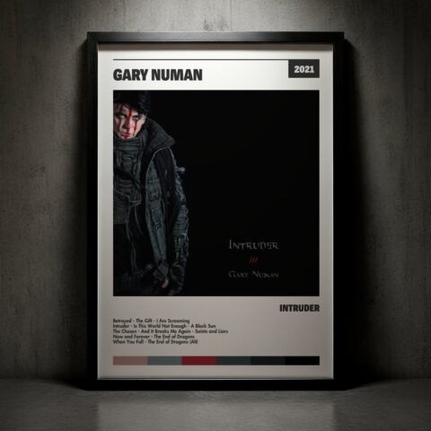 Cuadro Gary Numan - Intruder