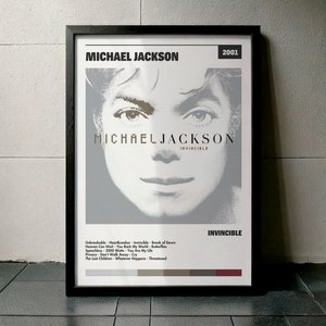 Cuadro Michael Jackson - Invincible