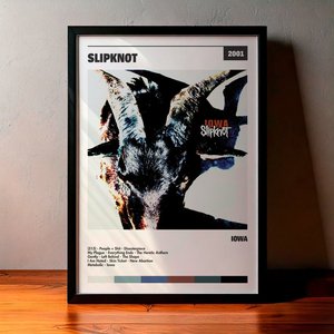 Cuadro Slipknot - Iowa