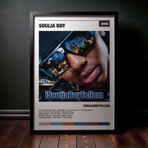 Cuadro Soulja Boy - iSouljaBoyTellem