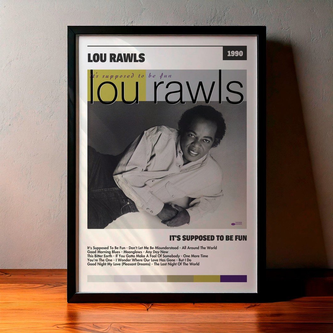Cuadro Lou Rawls - It's Supposed To Be Fun
