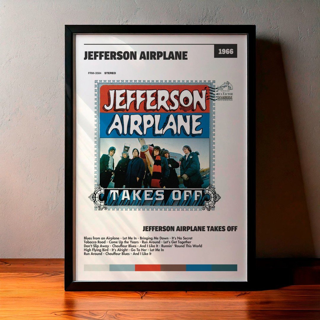 Cuadro Jefferson Airplane - Jefferson Airplane Takes Off