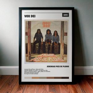 Cuadro Vox Dei - Jeremias Pies de Plomo