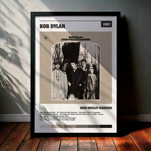 Cuadro Bob Dylan - John Wesley Harding