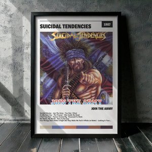 Cuadro Suicidal Tendencies - Join The Army