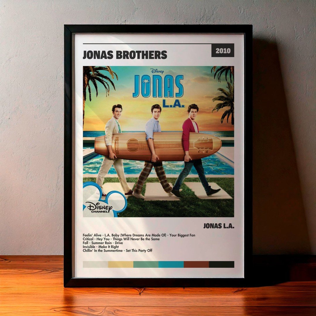Cuadro Jonas Brothers - JONAS L.A.