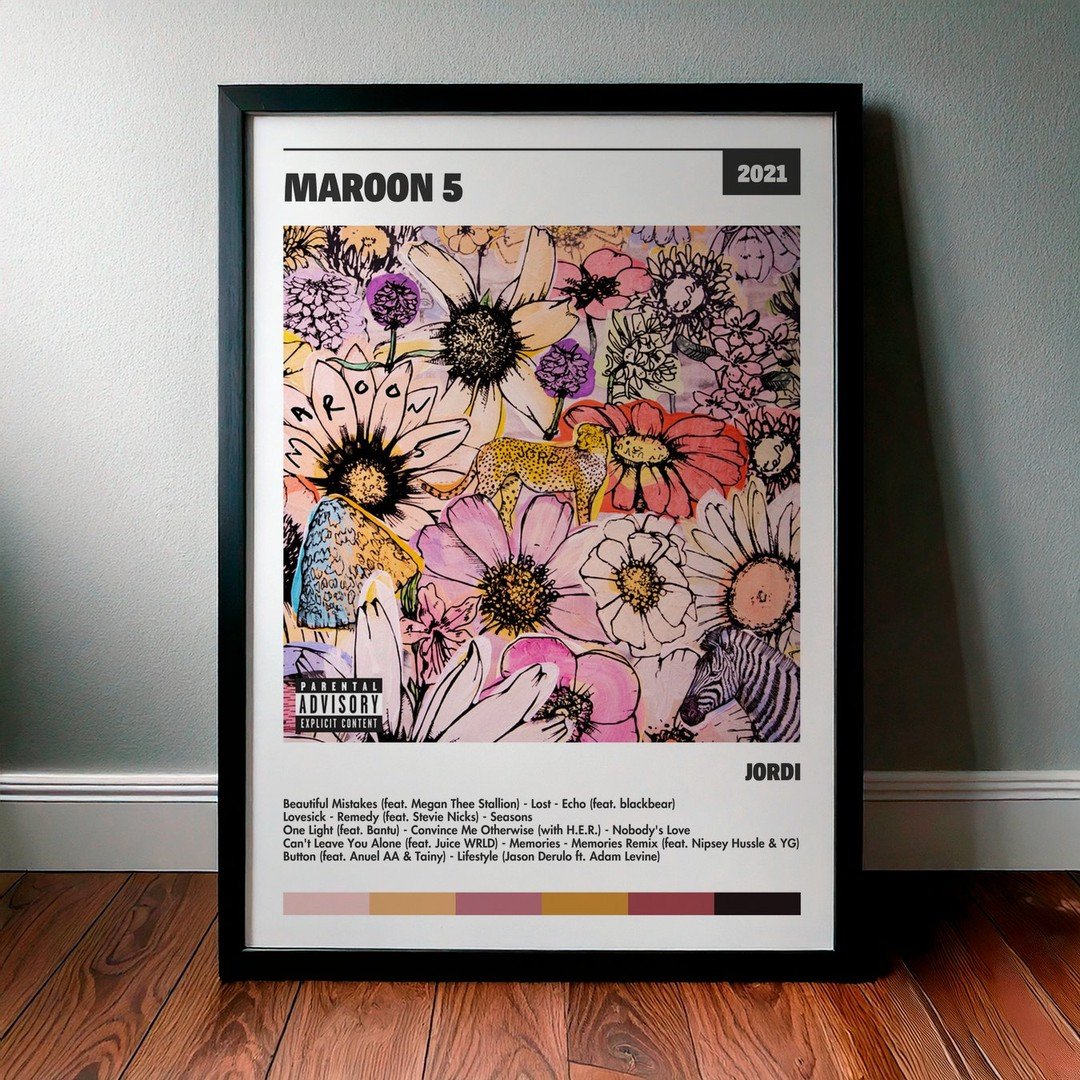 Cuadro Maroon 5 - JORDI