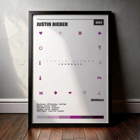 Cuadro Justin Bieber - Journals