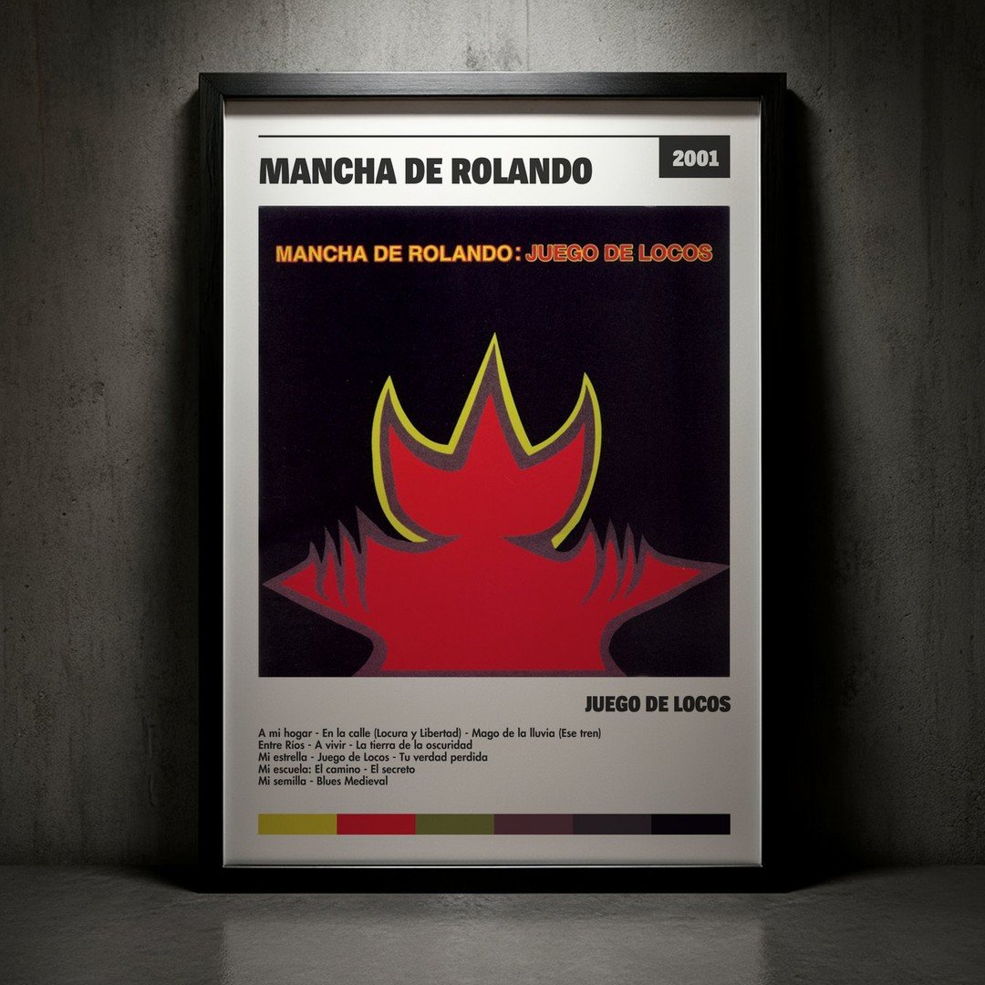 Cuadro Mancha De Rolando - Juego De Locos