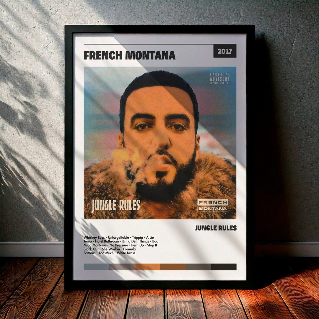 Cuadro French Montana - Jungle Rules