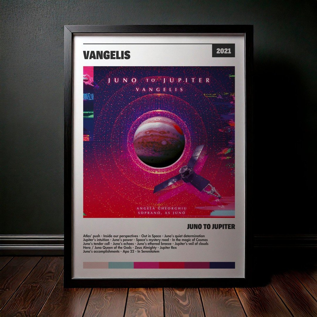 Cuadro Vangelis - Juno to Jupiter