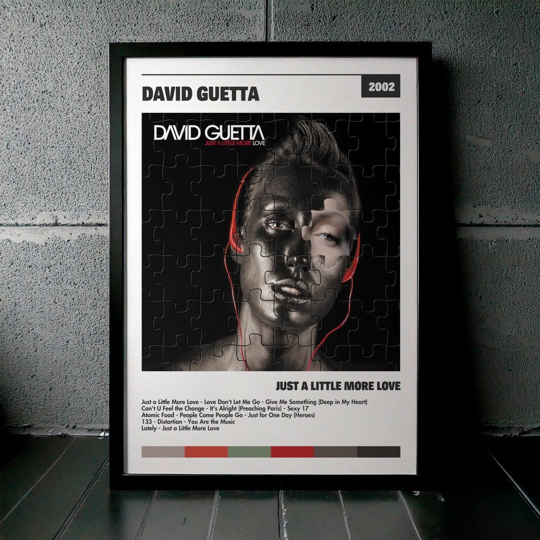 Cuadro David Guetta - Just a Little More Love