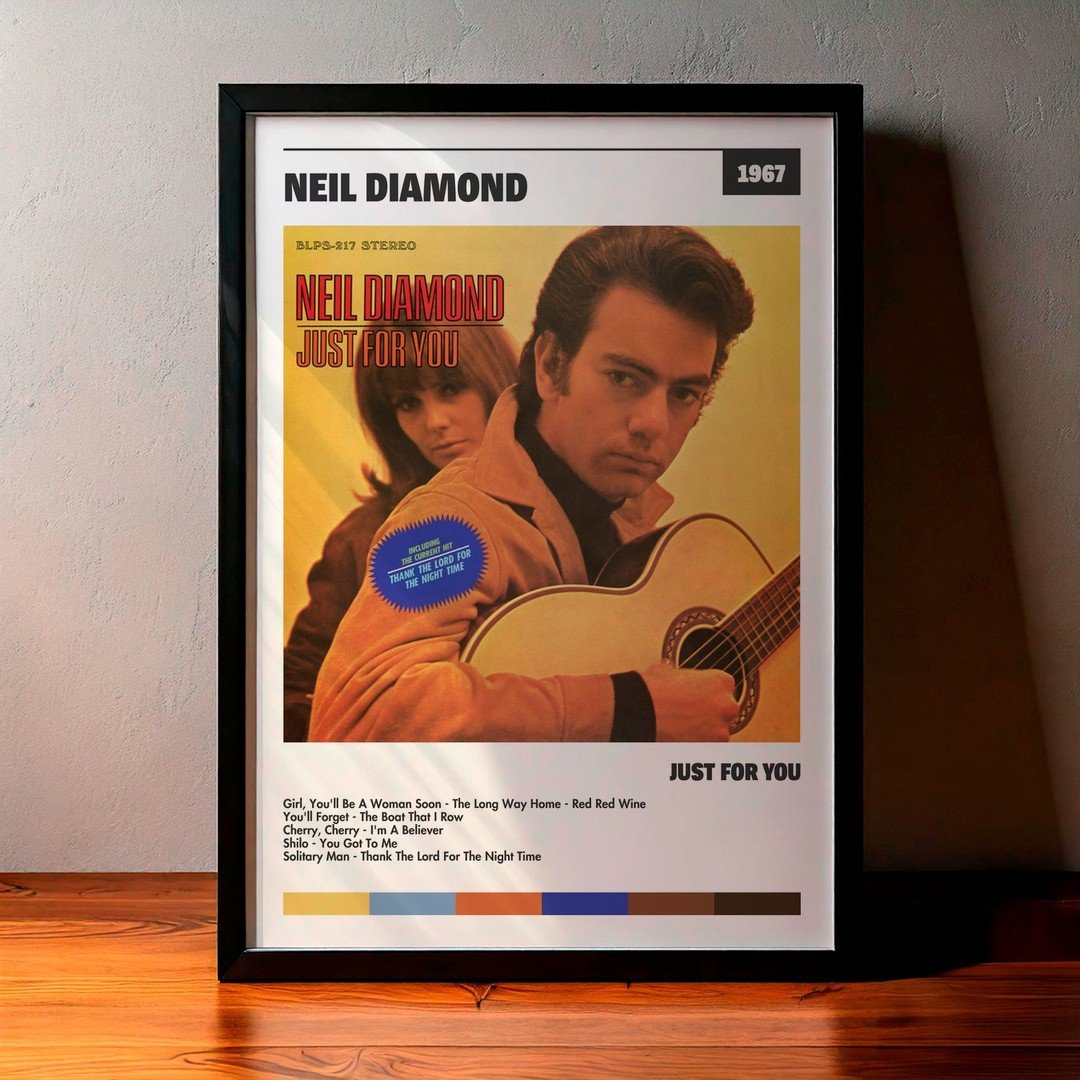 Cuadro Neil Diamond - Just For You