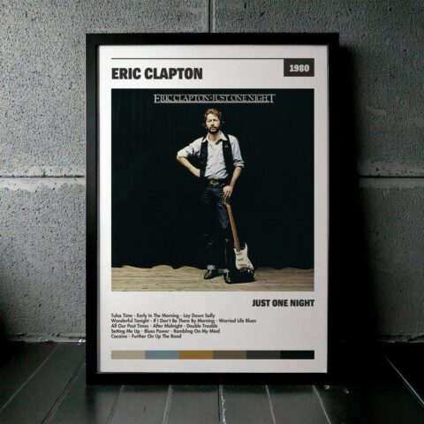 Cuadro Eric Clapton - Just One Night