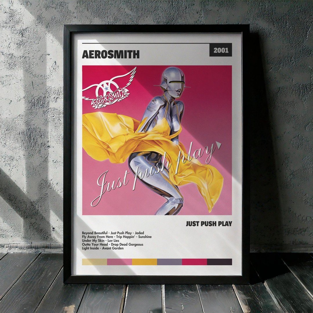 Cuadro Aerosmith - Just Push Play