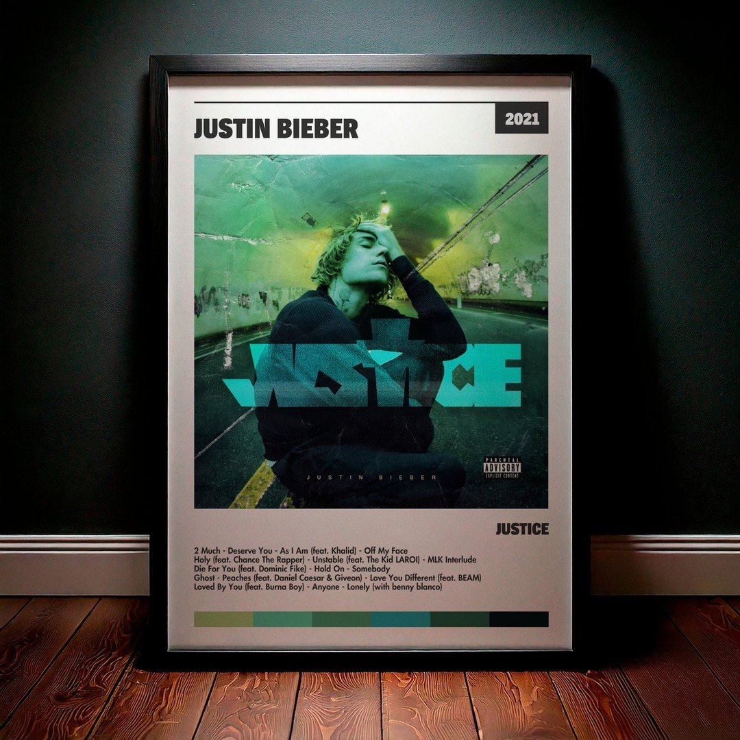 Cuadro Justin Bieber - Justice