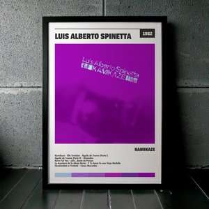 Cuadro Luis Alberto Spinetta - Kamikaze