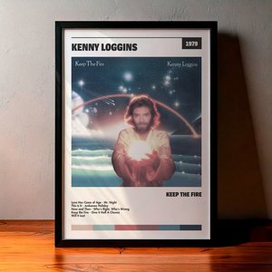 Cuadro Kenny Loggins - Keep The Fire