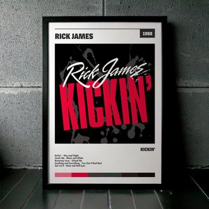 Cuadro Rick James - Kickin'