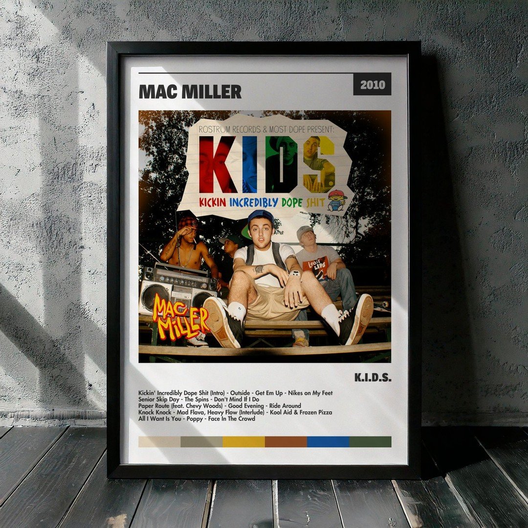 Cuadro Mac Miller - K.I.D.S.