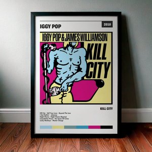 Cuadro Iggy Pop - Kill City